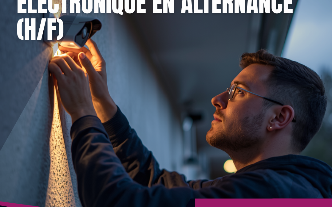 Tertrais Sauvegarde recrute un technicien (H/F) alarme/vidéosurveillance en alternance